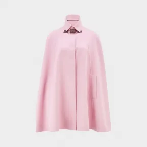 范思哲/Versace 安哥拉羊毛混纺披肩 - 粉 外套&大衣 A77677-A205588_A2363