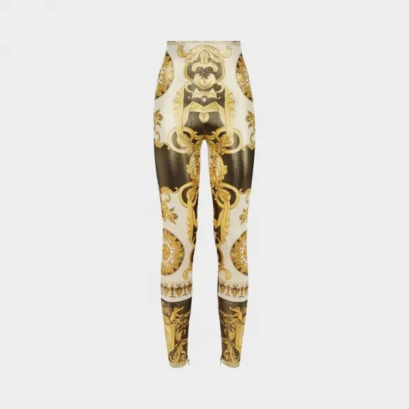 范思哲/Versace Barocco SS'92 印花打底裤 A79257-A225589_A7008