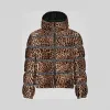 范思哲/Versace Jaguar图案人造皮草羽绒服 A83112-A229776_A77W