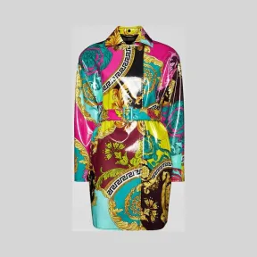 范思哲/Versace Voyage Barocco印花大衣 A83800-A231117_A7000