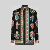 范思哲/Versace Pierres Grandes印花桑蚕丝衬衫 A84050-A231427_A72W