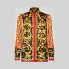 Versace  Le Pop Classique印花桑蚕丝斜纹绸衬衫 A84050-A232544_A7207