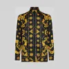 Versace  Barocco Western印花桑蚕丝斜纹绸衬衫 A84050-A232646_A7008