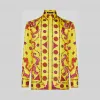 Versace  Barocco Western印花桑蚕丝斜纹绸衬衫 A84050-A232646_A7020