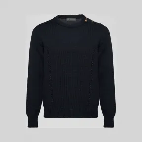 范思哲/Versace 安全别针毛衣 A84073-A230550_A008