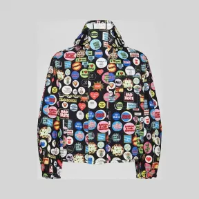 范思哲/Versace Mad About Versace印花牛仔夹克 A84112-A231459_A72W