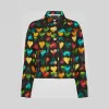 范思哲/Versace Love Versace印花牛仔夹克 A84211-A230225_A7008