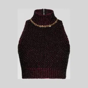 范思哲/Versace 粗花呢短身上衣 A84623-A231801_A2055