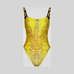 范思哲/Versace Barocco Femme印花一体式泳衣 ABD30000-A232011_A7231
