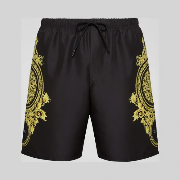 Versace  Le Pop Classique图案泳裤 ABU06020-A233126_A7900