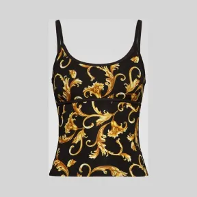 范思哲/Versace Barocco印花无袖背心装 AGD03001-AV00214_A732D