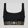 范思哲/Versace 希腊回纹镶边运动文胸 AGD19003-AC00360_A1008
