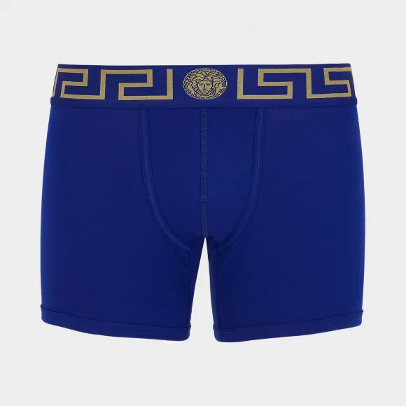 范思哲/Versace 贴身版型拳击手短裤 - 布吕埃特 平角底裤 AU10028-AC00059_A85K