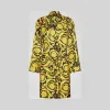 Versace  Barocco印花真丝晨衣 AUD05062-A232999_A7900