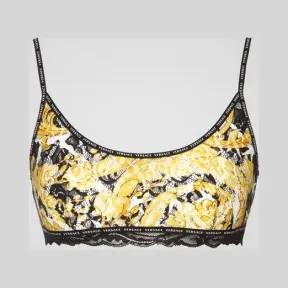 范思哲/Versace Barocco蕾丝无钢圈文胸 AUD10013-AZ00023_A7900