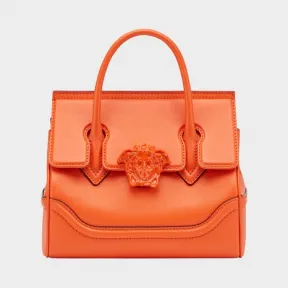 范思哲/Versace Palazzo Empire 系列中型手提包 - 红 手柄包 DBFF452-DSTVT_DXAJC