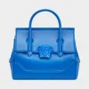 范思哲/Versace Palazzo Empire 系列中型手提包 - 蓝 手柄包 DBFF452-DSTVT_KB3JP