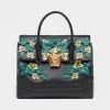 范思哲/Versace Edera Palazzo Empire 手提包 - 黑色 肩背包 DBFF453N-DSTVE_KNGOK