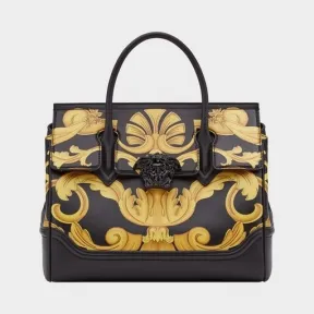 范思哲/Versace Palazzo Empire Barocco印花大号手袋 DBFF453N-DVBAR2_K4MJT