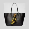范思哲/Versace Barocco印花饰带托特包 DBFG590-DV3FB_DNMOT