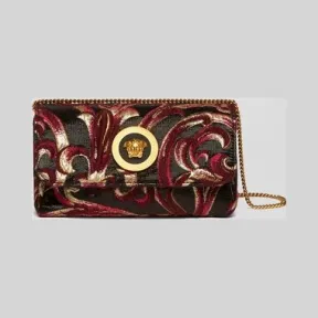 范思哲/Versace Barocco提花Icon晚宴包 DBFG966-D2TJBN_D211T