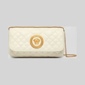 范思哲/Versace 绗缝图案Icon晚宴包 DBFG966-DNATR2_K06OT