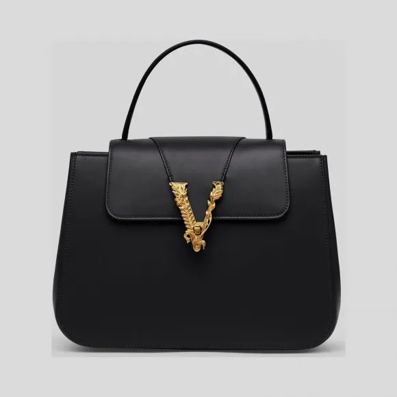 Versace  Virtus顶部提手手提袋 DBFH006-D5VIT_K41OT