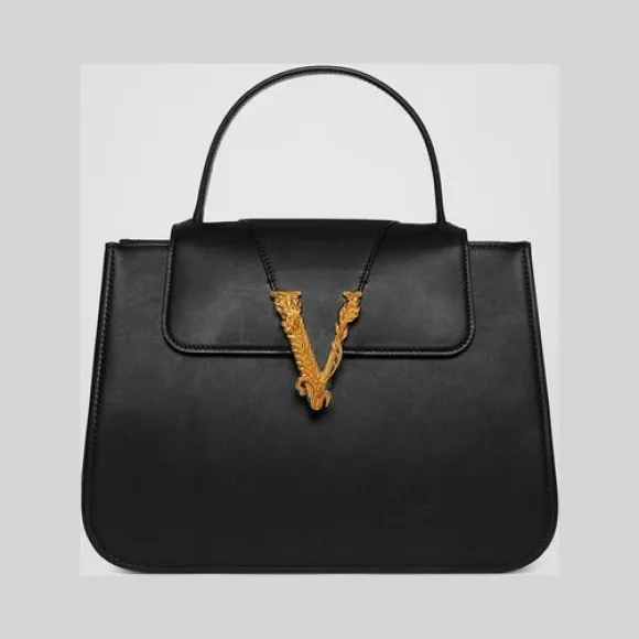 范思哲/Versace Virtus顶部提手手提袋 DBFH006-D5VIT_K41TP