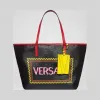 范思哲/Versace 90年代复古风Logo托特包 DBFH035L-DTLSV_DNMOT