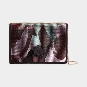 范思哲/Versace 水晶巴洛克迷彩晚装手拿包 - 金 手拿包 DBSE591-DCABN_K9MJC