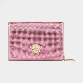 范思哲/Versace 水晶缀饰晚装包 - 粉 手拿包 DBSE591-DCMST1_DPROC