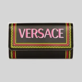 范思哲/Versace 90年代复古风Logo晚宴包 DBSG377L-D5VSV_DNMOT