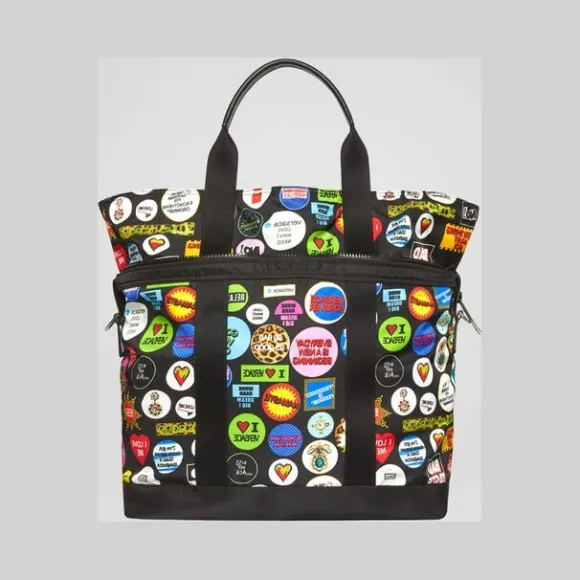 范思哲/Versace Mad About Versace印花V-Bold托特包 DFB7694-DNY08_KMXP