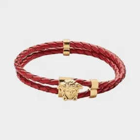 范思哲/Versace 美杜莎真皮手镯 DG05579-DMTN_DPYO