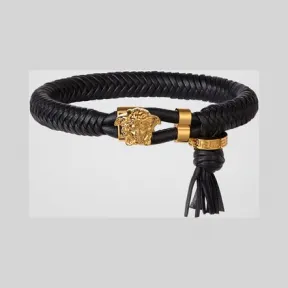 范思哲/Versace 皮革流苏美杜莎手镯 DG06977-DMTN8_D61OH