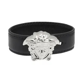 范思哲/Versace 美杜莎头像手镯 | - 黑色 手链&手镯 DG0F063-DMTN_D41OC