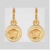范思哲/Versace 希腊回形纹美杜莎耳坠 DG2D748-DJMX_D01O