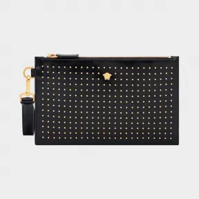 范思哲/Versace Stellato 铆钉皮革小袋 DP84725-DVISCS_D41HS