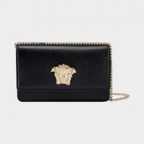 范思哲/Versace 美杜莎头像真皮晚宴包 - 黑色 肩背包 DP8E906-DVTGH_D41OC