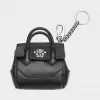 范思哲/Versace Palazzo Empire 小号皮包配饰 - 黑色 钥匙挂件 DPMF852-DNAPH_D41P
