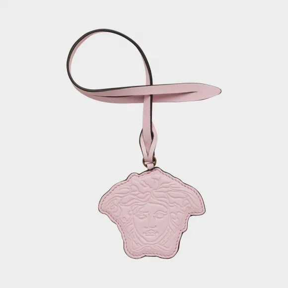 范思哲/Versace 压花美杜莎吊坠 - 粉 钥匙挂件 DPMG153-DVITX_DXZOC