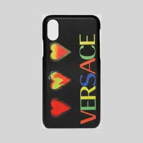 范思哲/Versace Love Versace印花iPhone X手机套 DPY7080H-DPE06_D41M