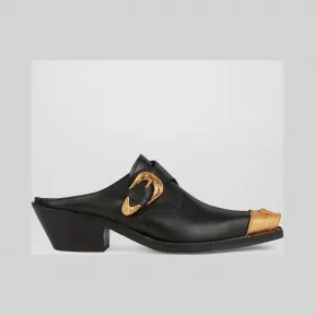 Versace  美杜莎西部风情穆勒鞋 DST198I-DVTA3_D41OH