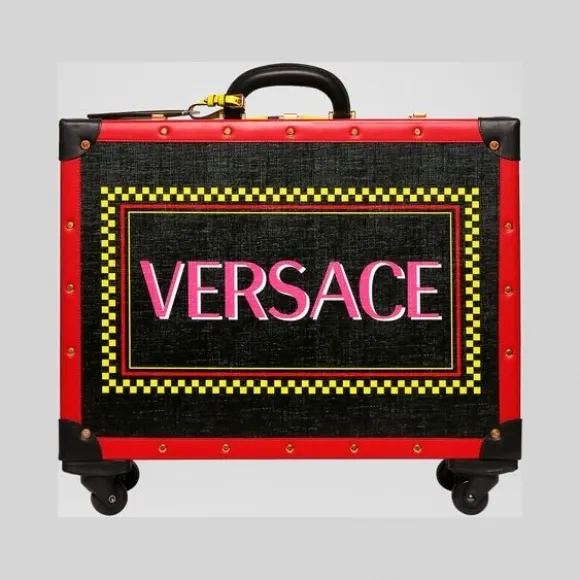 范思哲/Versace 90年代复古风Logo小号手提箱 DV3G993L-DTLSV_DNMOT
