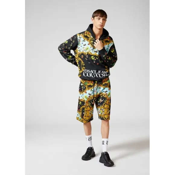 范思哲/Versace Ladybug Baroque印花运动短裤 EA4GUA1FX-E30218_E899