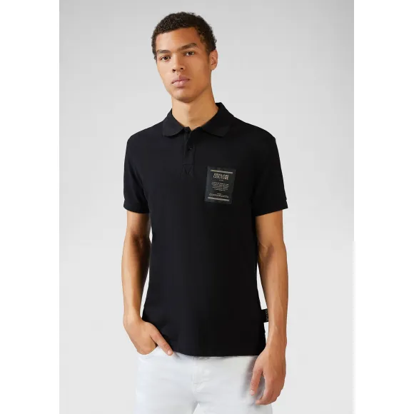 Versace  Etichetta细节Polo衫 EB3GVA7P1-E36571_E899