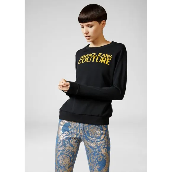 范思哲/Versace Caviar Logo卫衣 EB6HUA798-E30211_E899