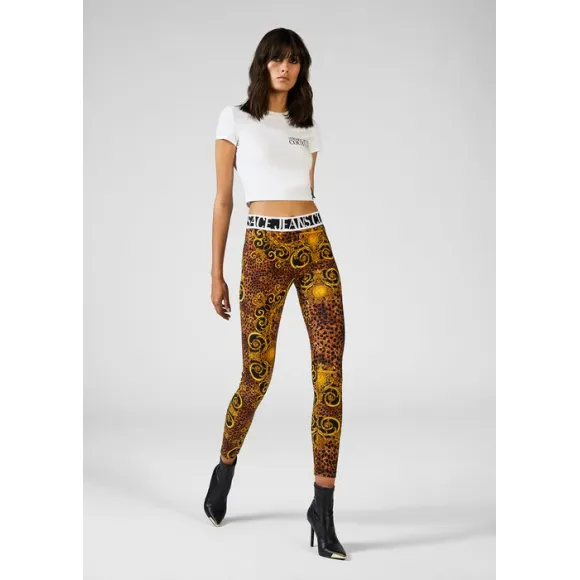 范思哲/Versace Leo Baroque印花打底裤 ED5HUA161-ES0593_E923