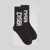 范思哲/Versace Versace Logo短袜 ICZ0003-IK0104_I463