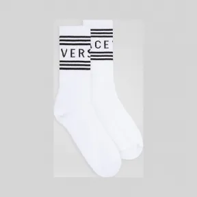 范思哲/Versace 1990年代复古风logo短袜 ICZ0003-IK0203_I401